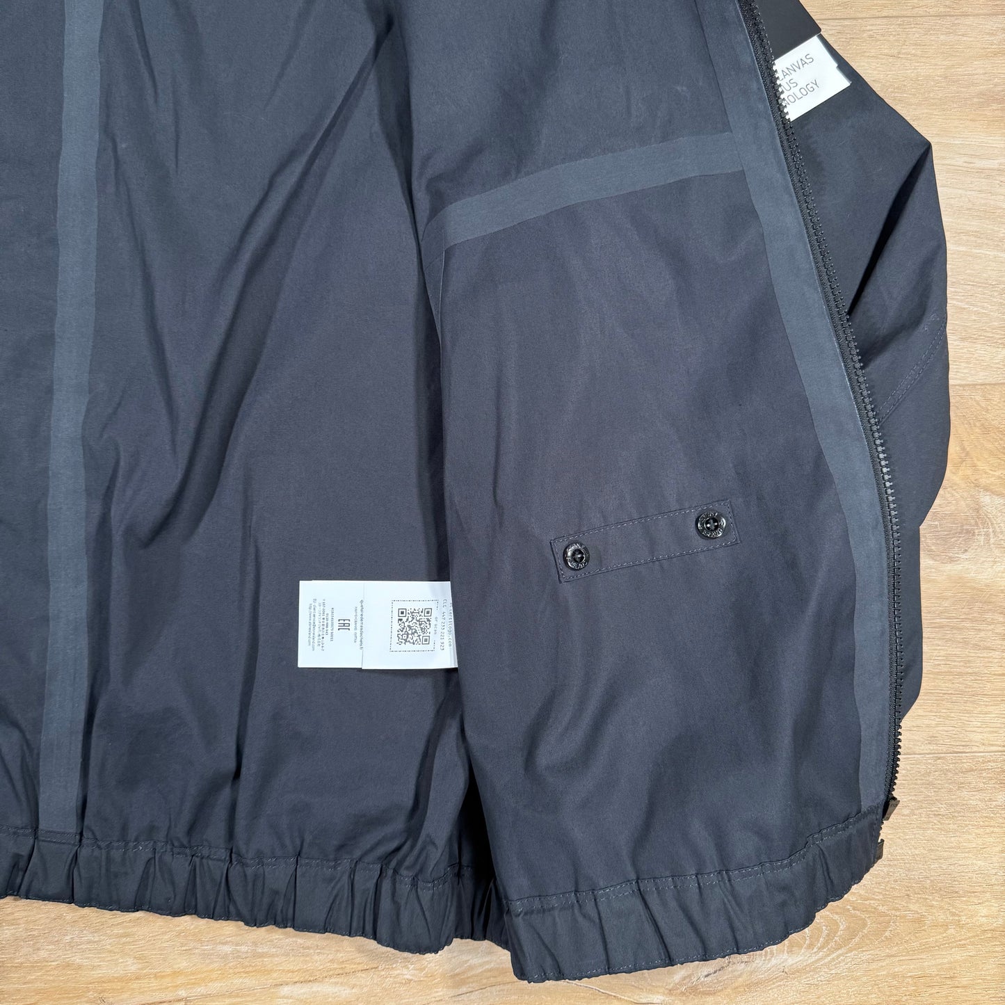 Stone Island Supima Canvas Jacket in Navy