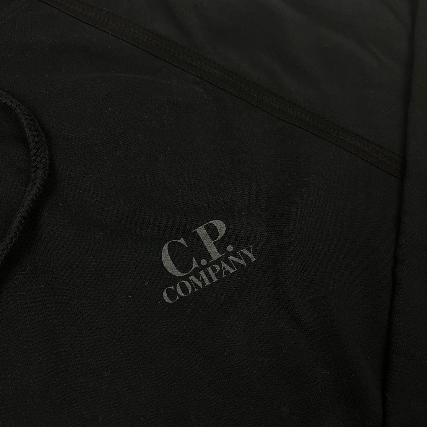 CP Company Light Fleece Hoodie - Black