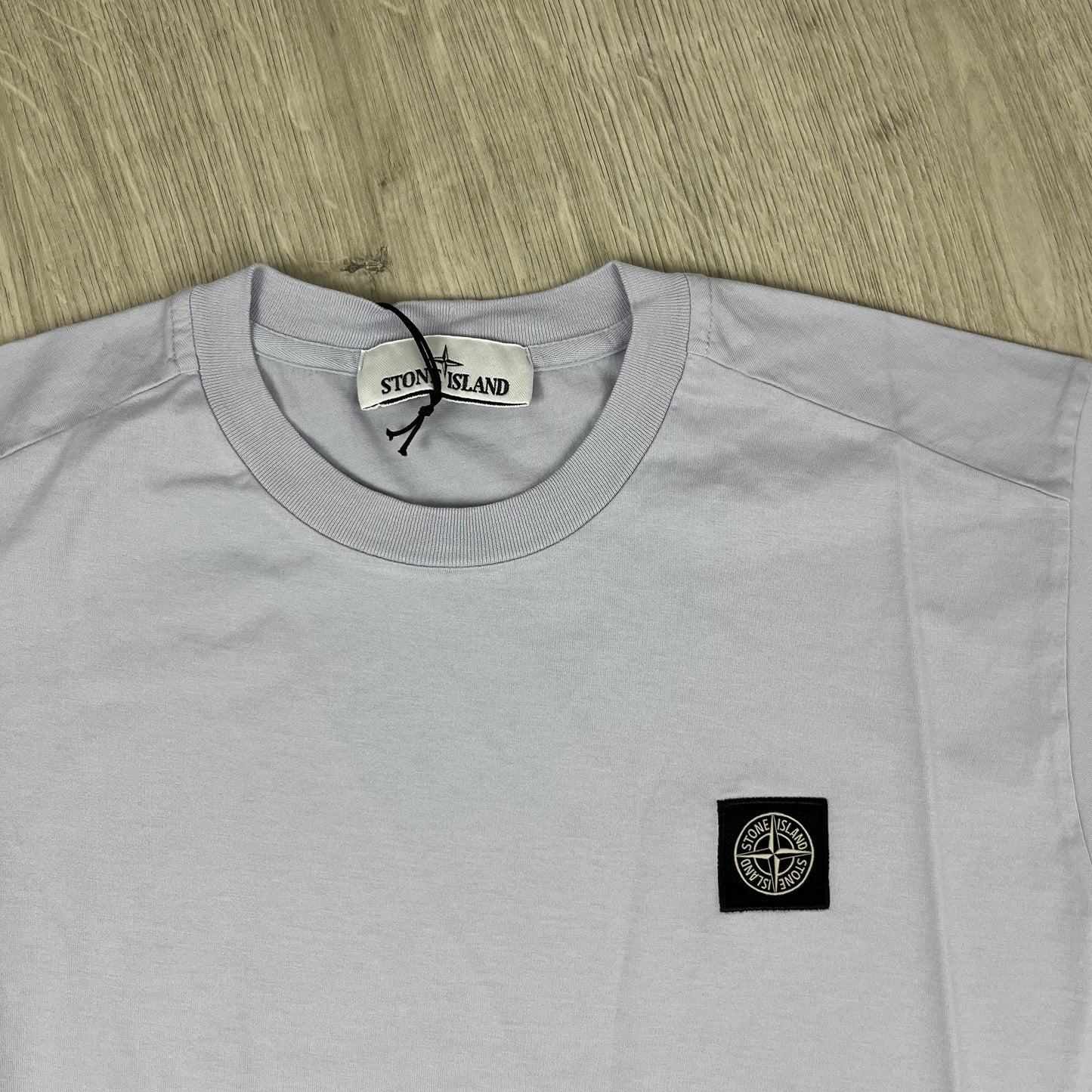 Stone Island Patch T-Shirt - Lilac