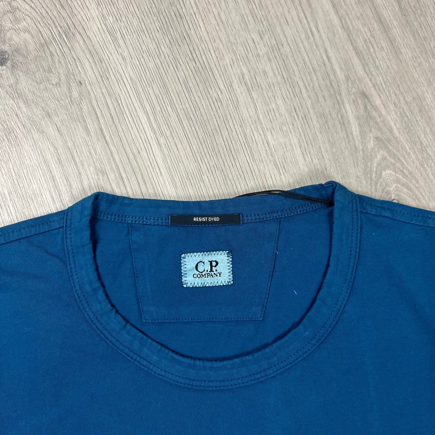 CP Company Printed T-Shirt  - Ink Blue