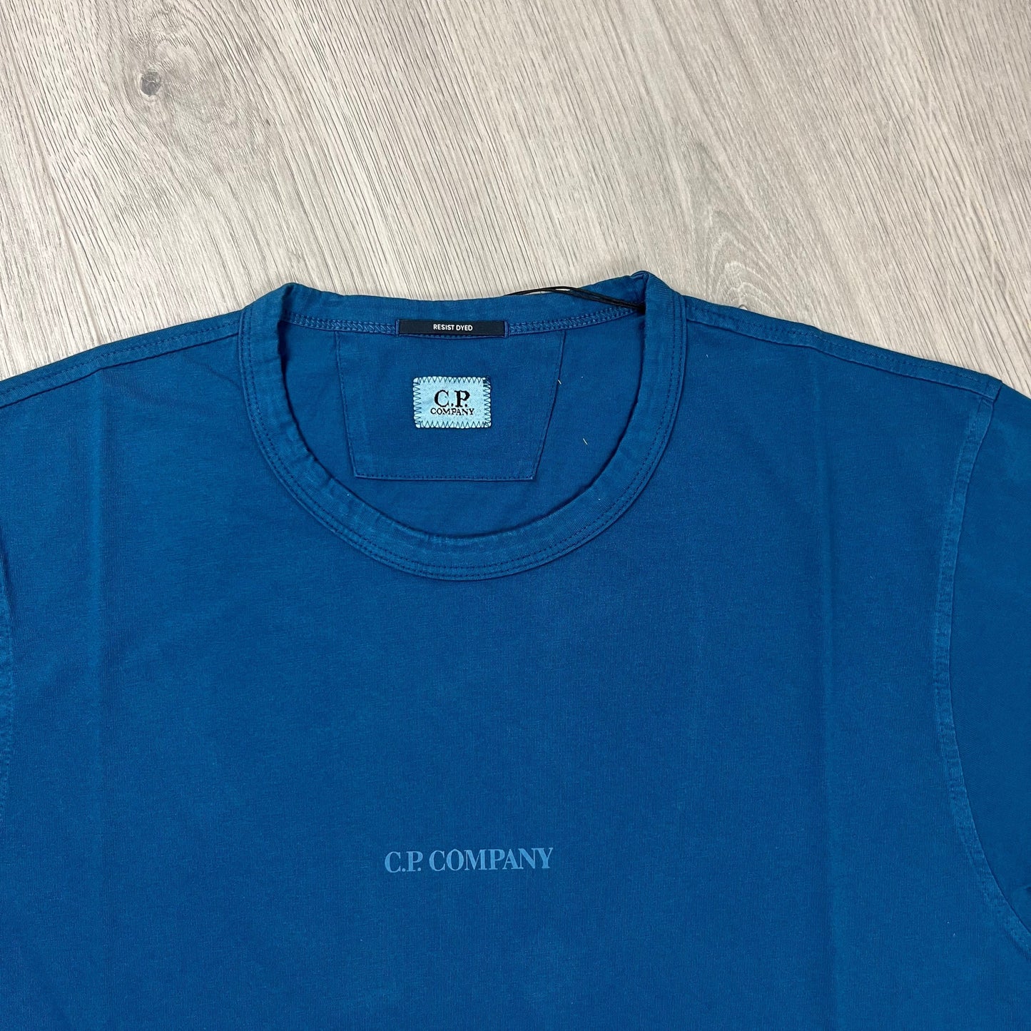 CP Company Printed T-Shirt  - Ink Blue