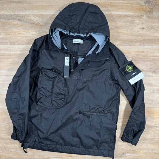 Stone Island Membrana 3L TC Anorak Jacket in Black