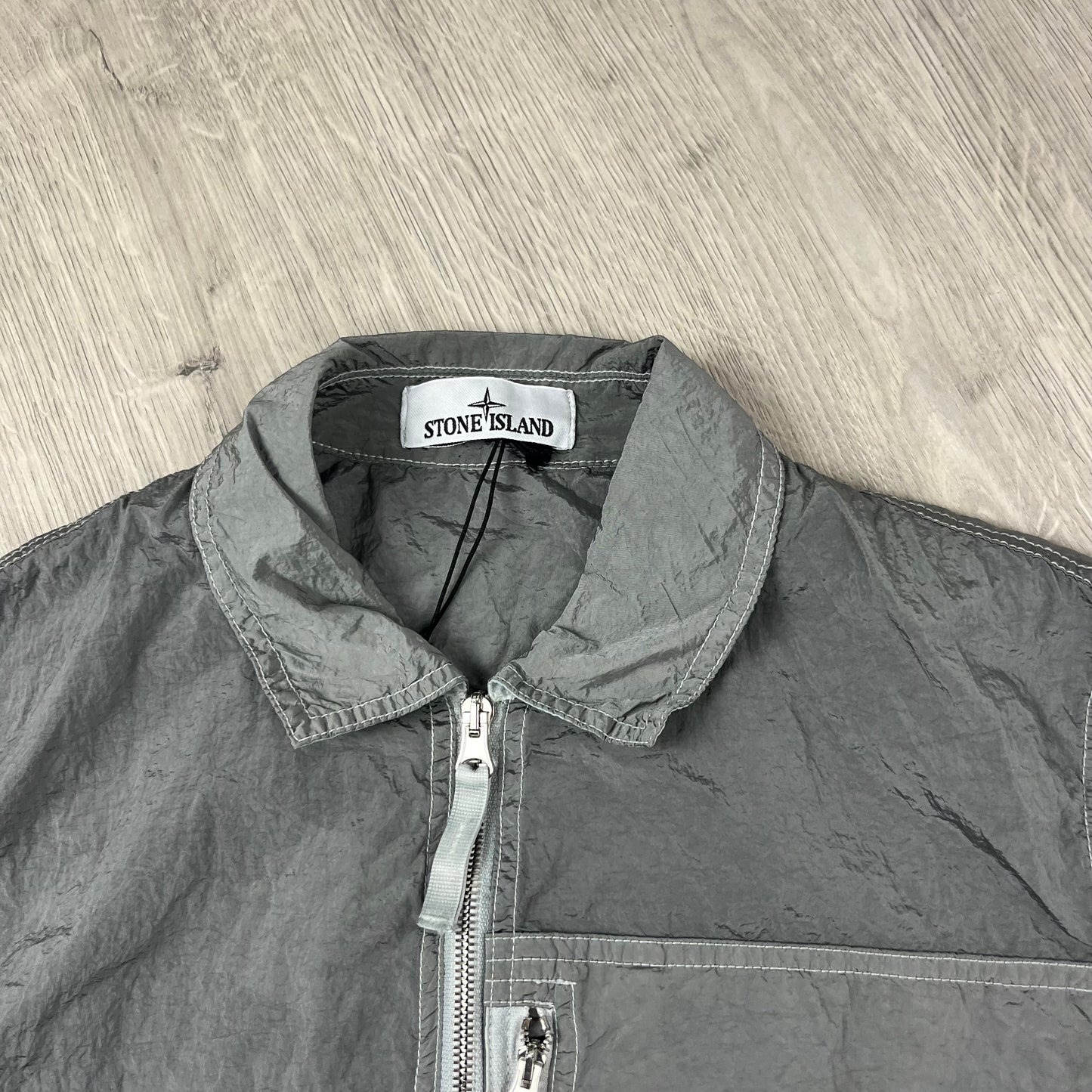 Stone Island Metal Overshirt - Grey
