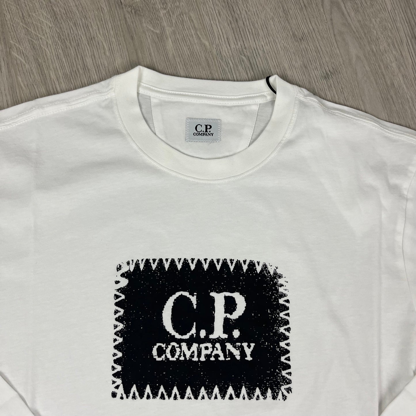 CP Company Stamp T-Shirt - White