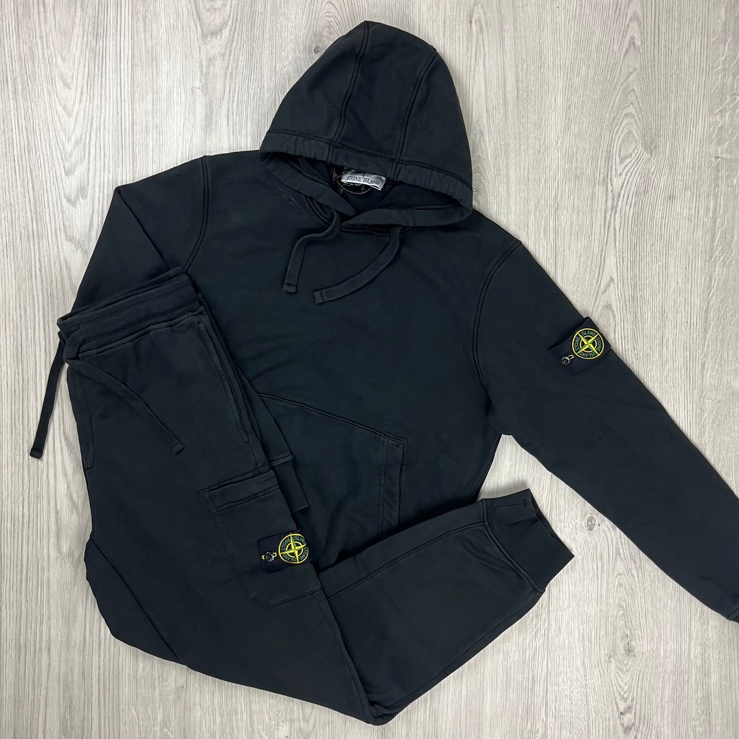 Stone Island Tracksuit - Black