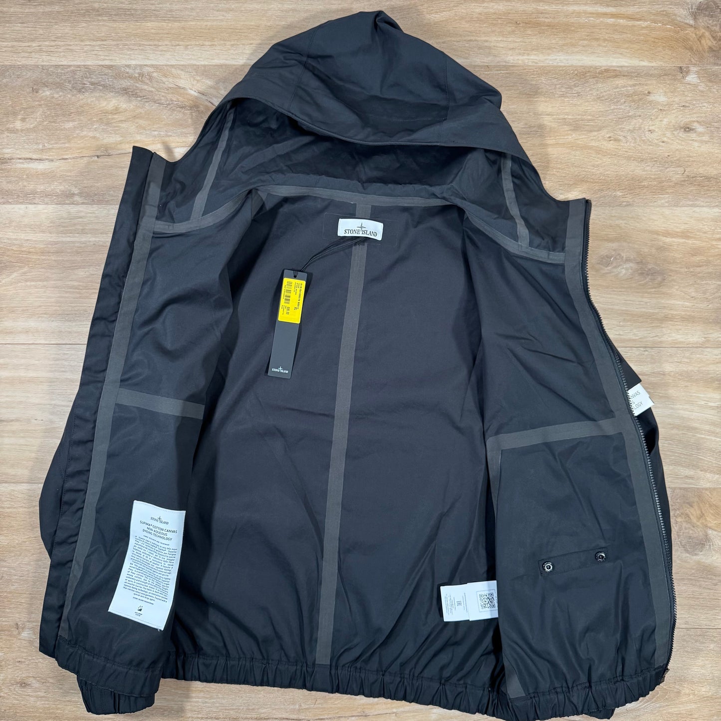 Stone Island Supima Canvas Jacket in Black