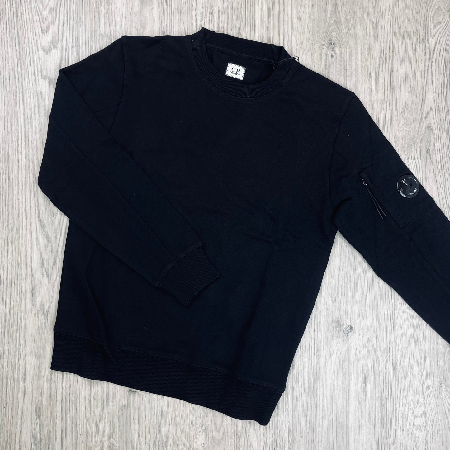 CP Company Raised Fleece Tracksuit - Black