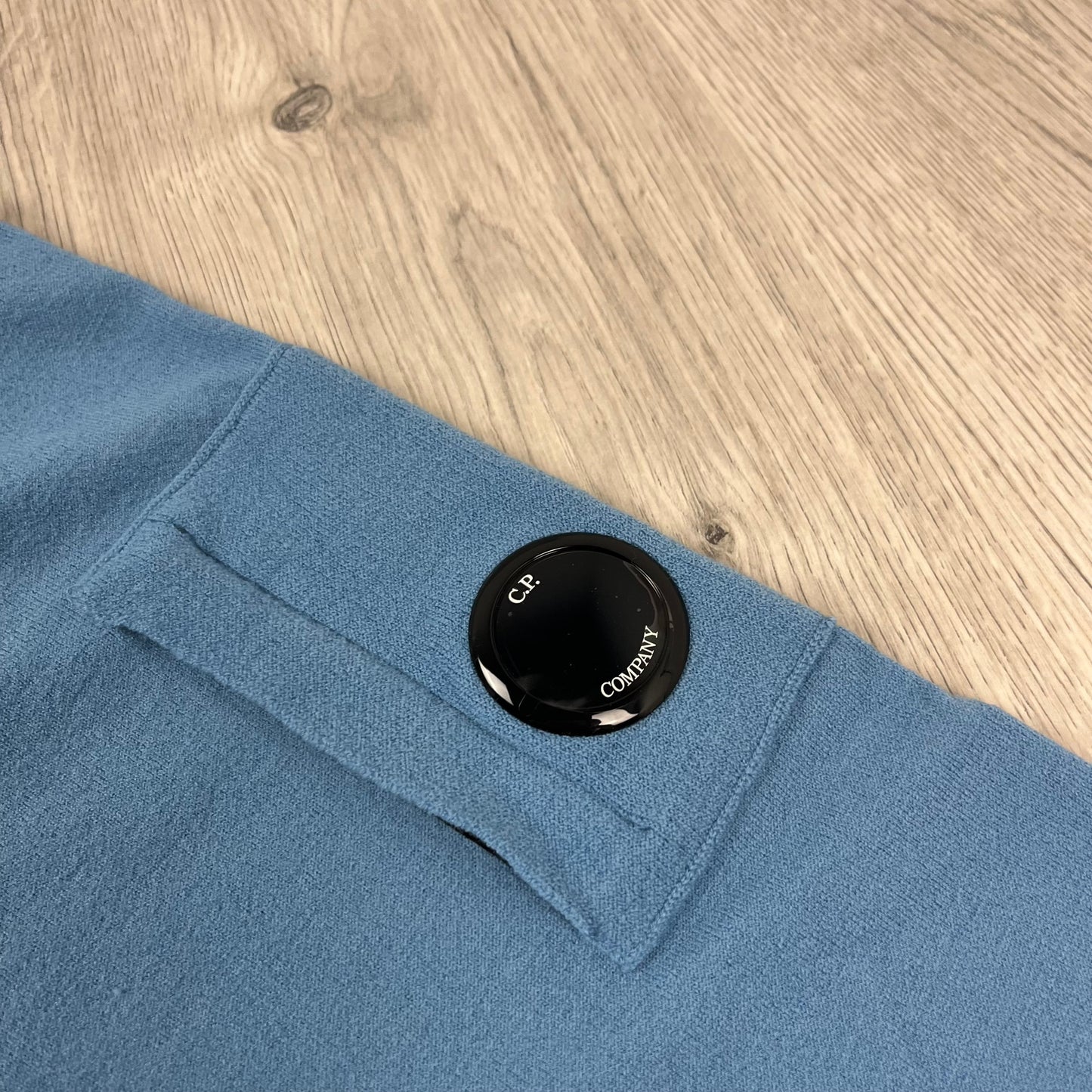 CP Company Knit Sweatshirt - Aegean Blue