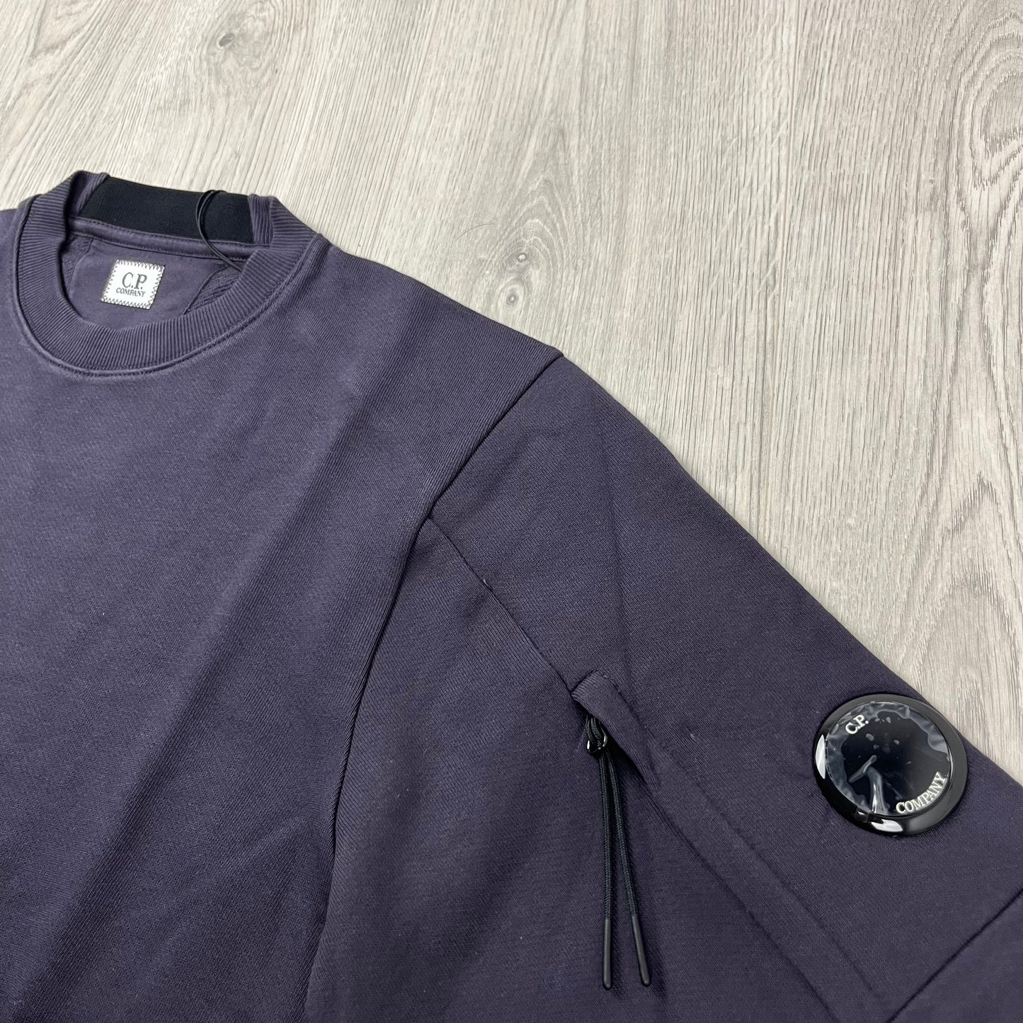 CP Company Raised Fleece Sweatshirt - Nightshade