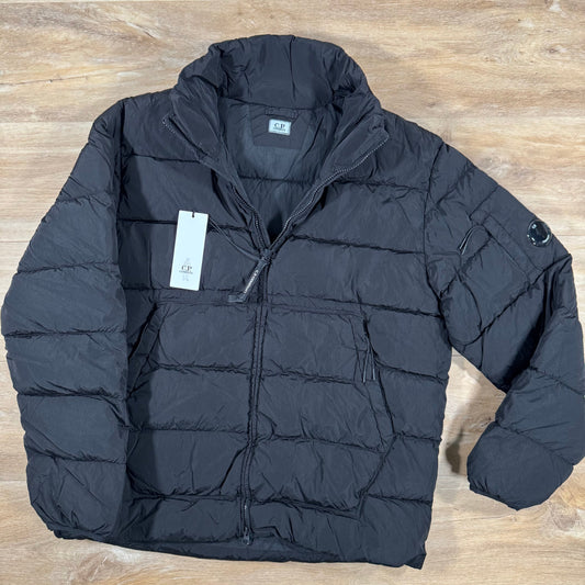 CP Company Chrome-R Down Lens Jacket in Black