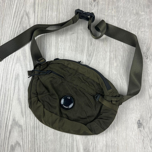CP Company Zip Chrome Bag - Ivy Green