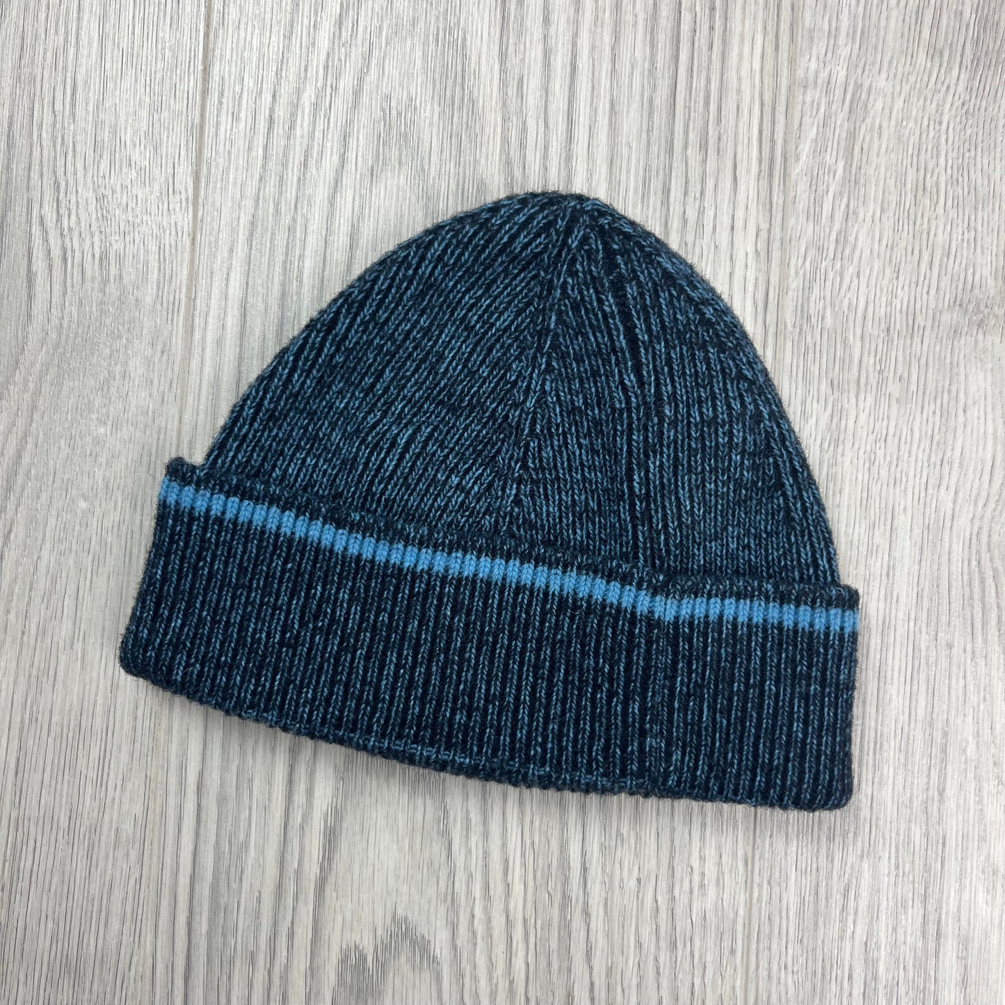 CP Company Patch Beanie - Aegean Blue