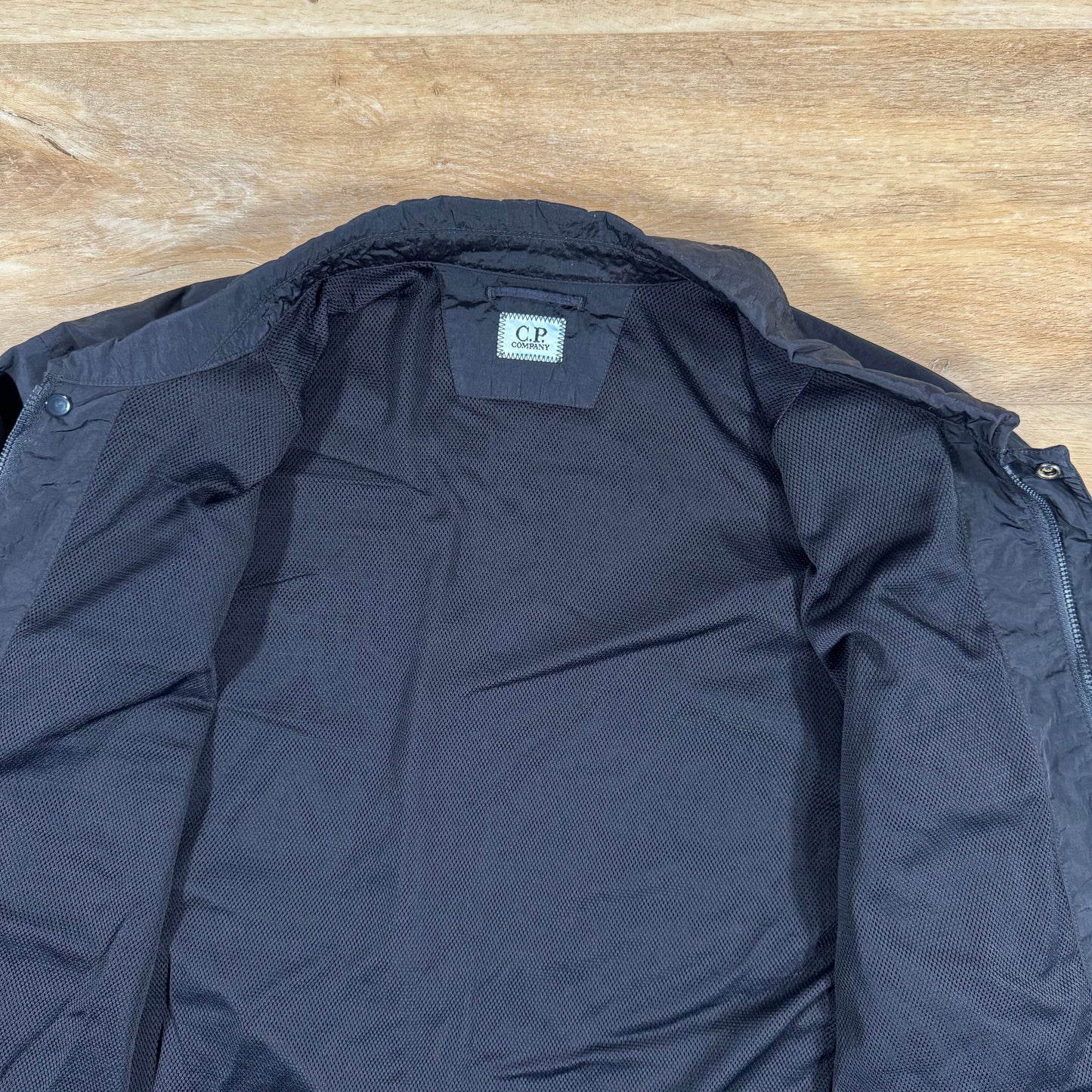 CP Company Chrome-R Lens Overshirt in Navy