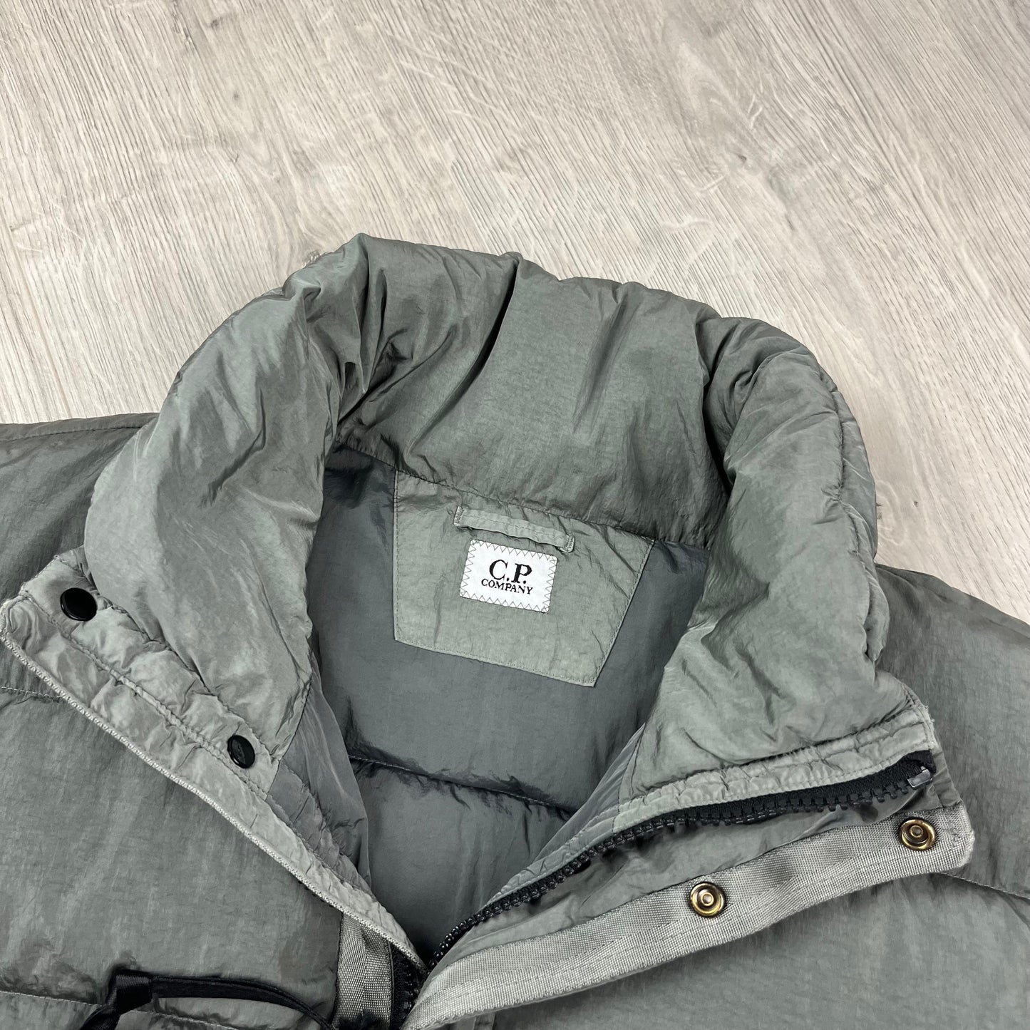 CP Company Chrome Down Jacket - Gunmetal