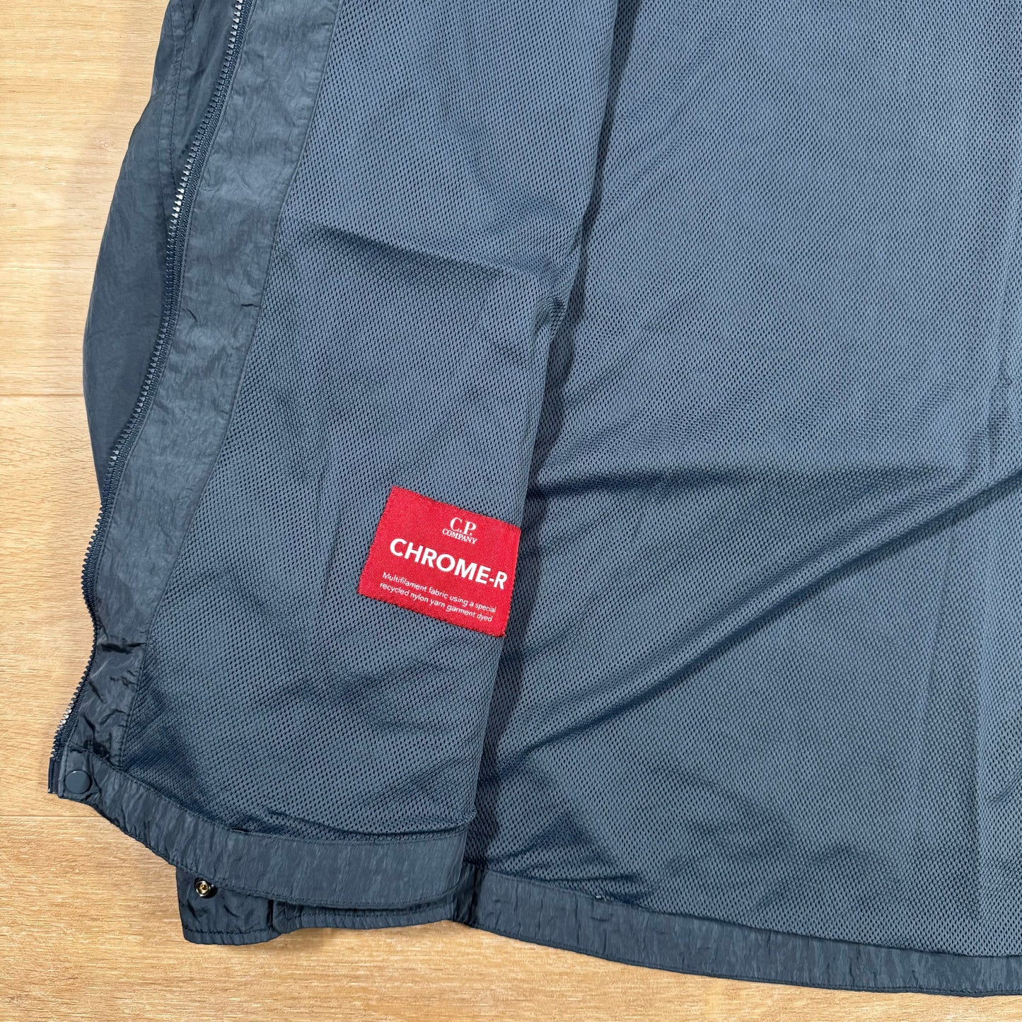 CP Company Chrome-R Lens Overshirt in India Ink