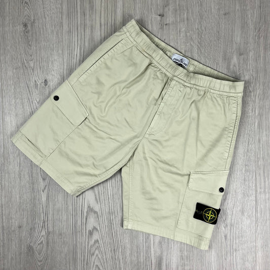 Stone Island Cargo Shorts - Sand