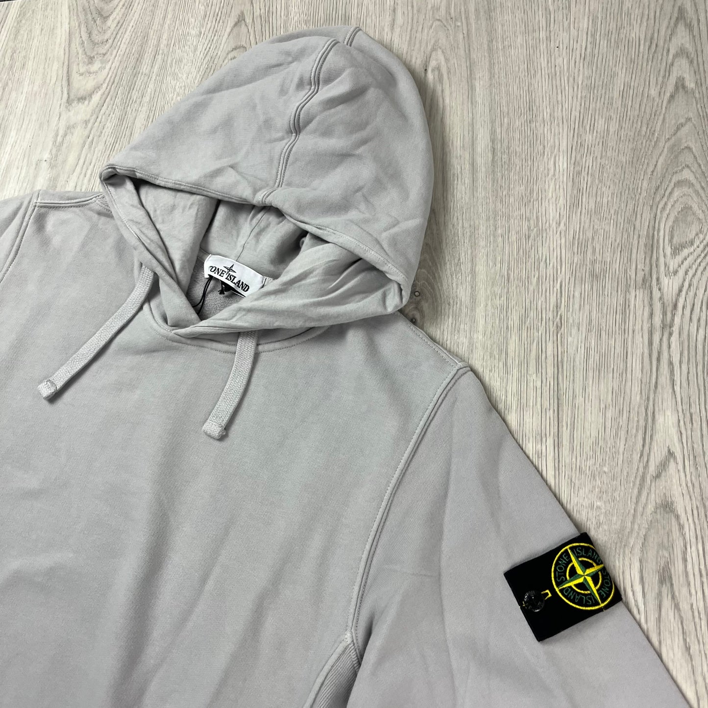 Stone Island Dyed Hoodie - Grey