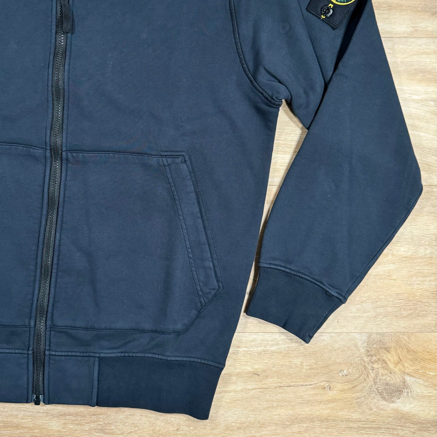 Stone Island Full-Zip Sweatshirt in Navy