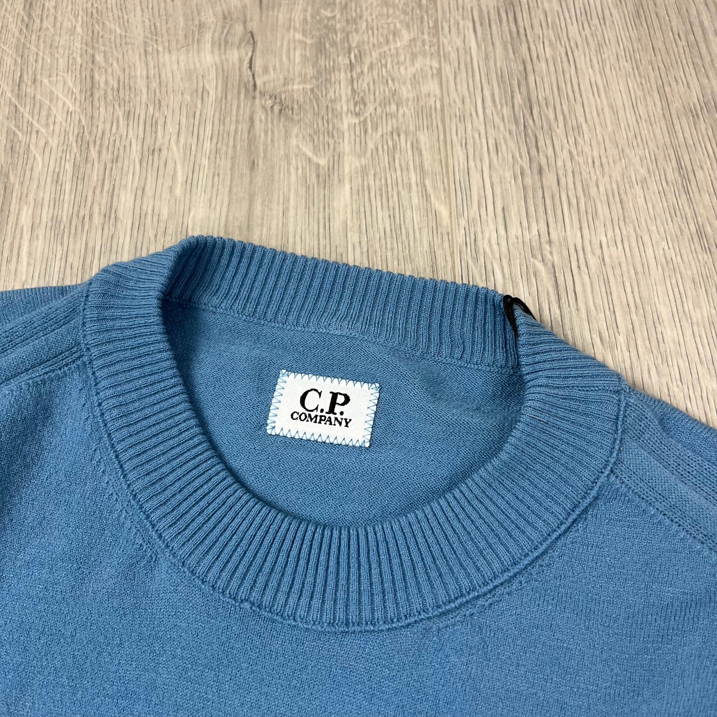 CP Company Knit Sweatshirt - Aegean Blue