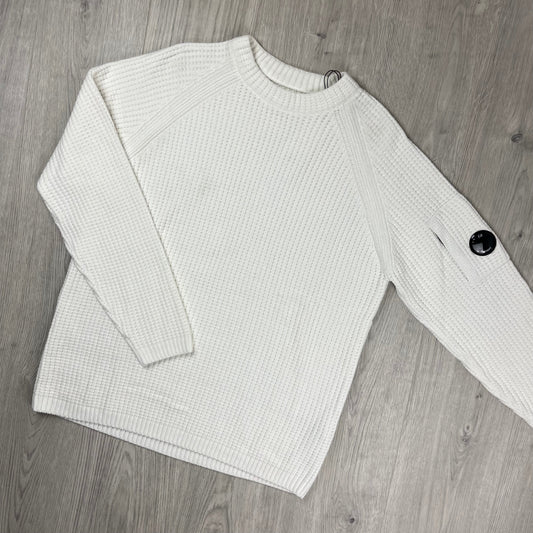 CP Company Chenille Sweatshirt - White