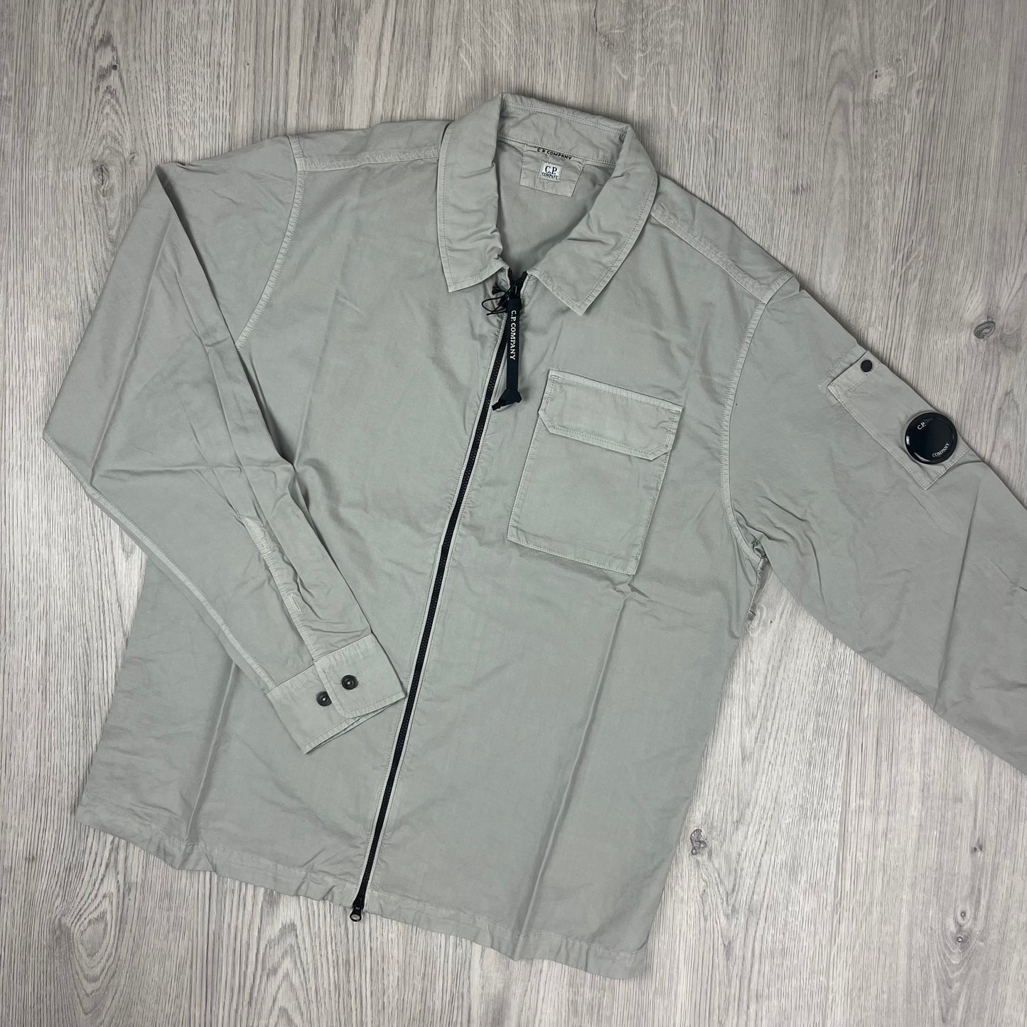 CP Company Zip Overshirt - London Fog