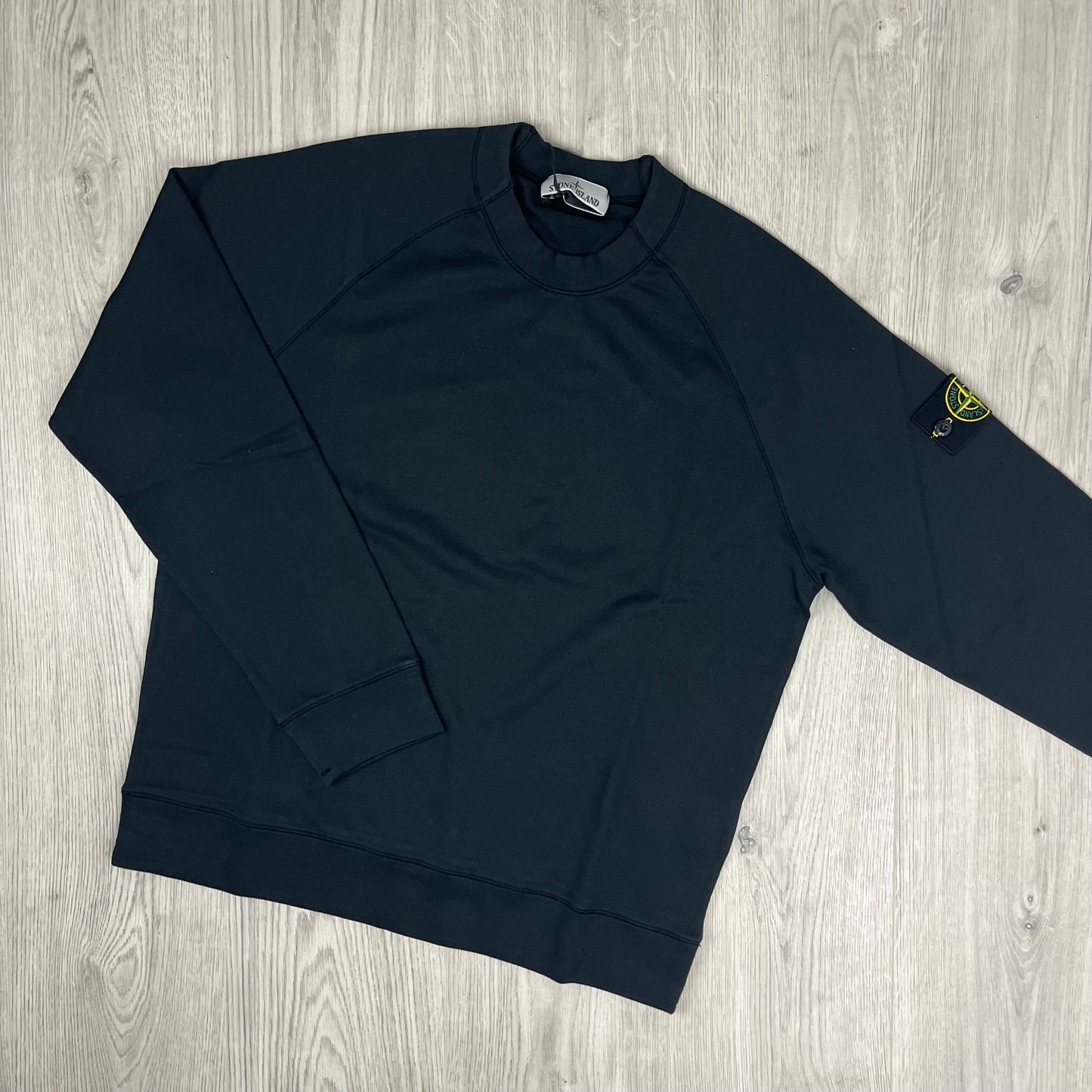 Stone Island Light Sweatshirt - Black