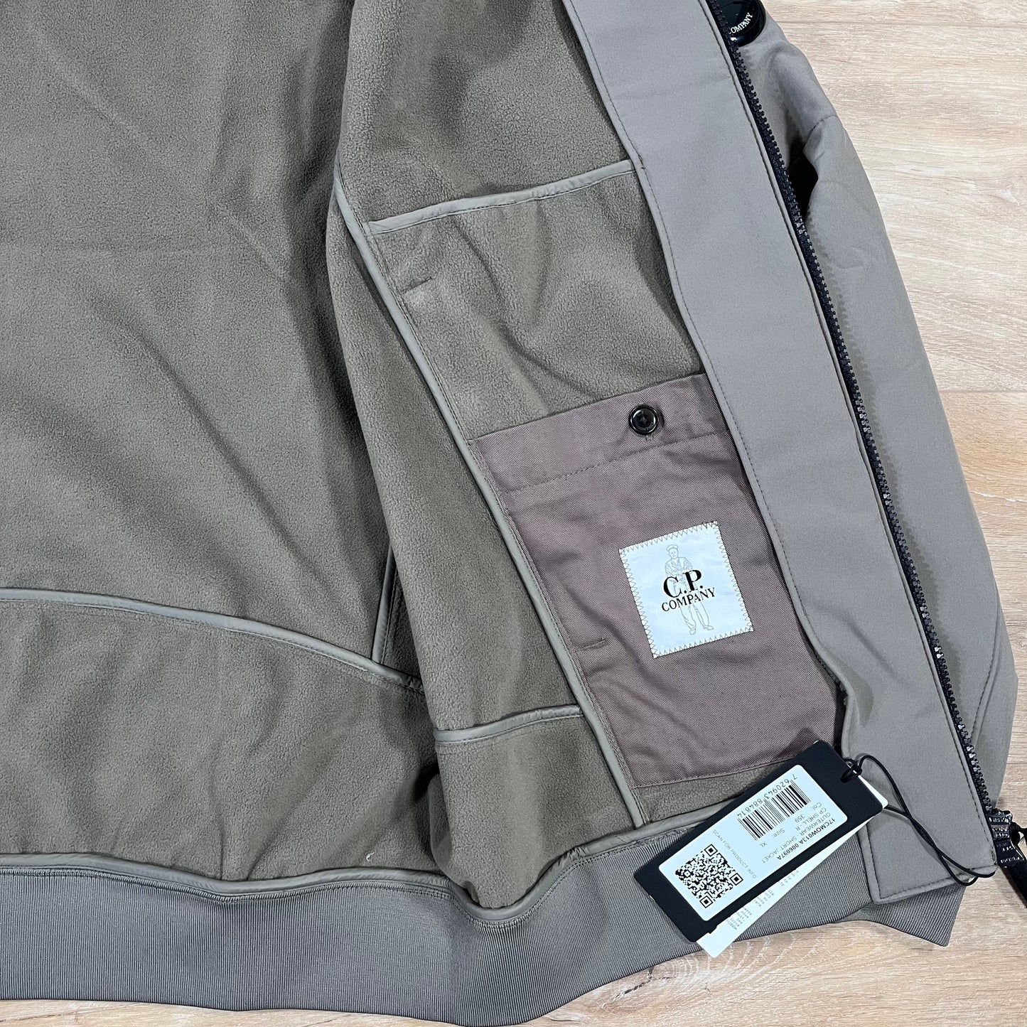 CP Company Shell-R Lens Jacket in Walnut