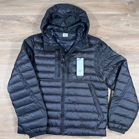 CP Company DD Shell Goggle Down Jacket in Black
