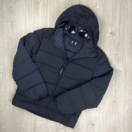 CP Company Down Goggle Jacket - Navy