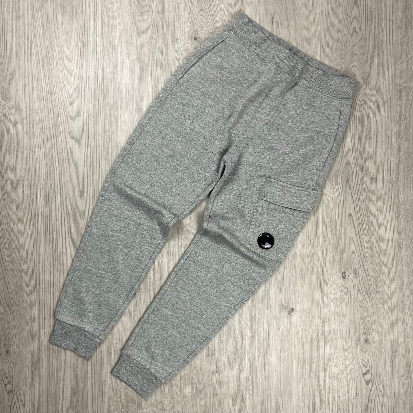 CP Company Raised Fleece Sweatpants - Grey