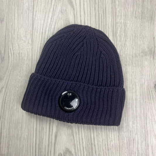 CP Company Lens Beanie - Nightshade