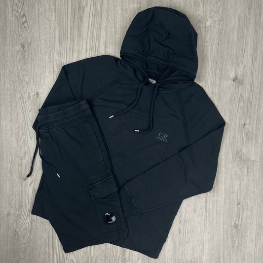 CP Company Light Fleece Tracksuit - Black