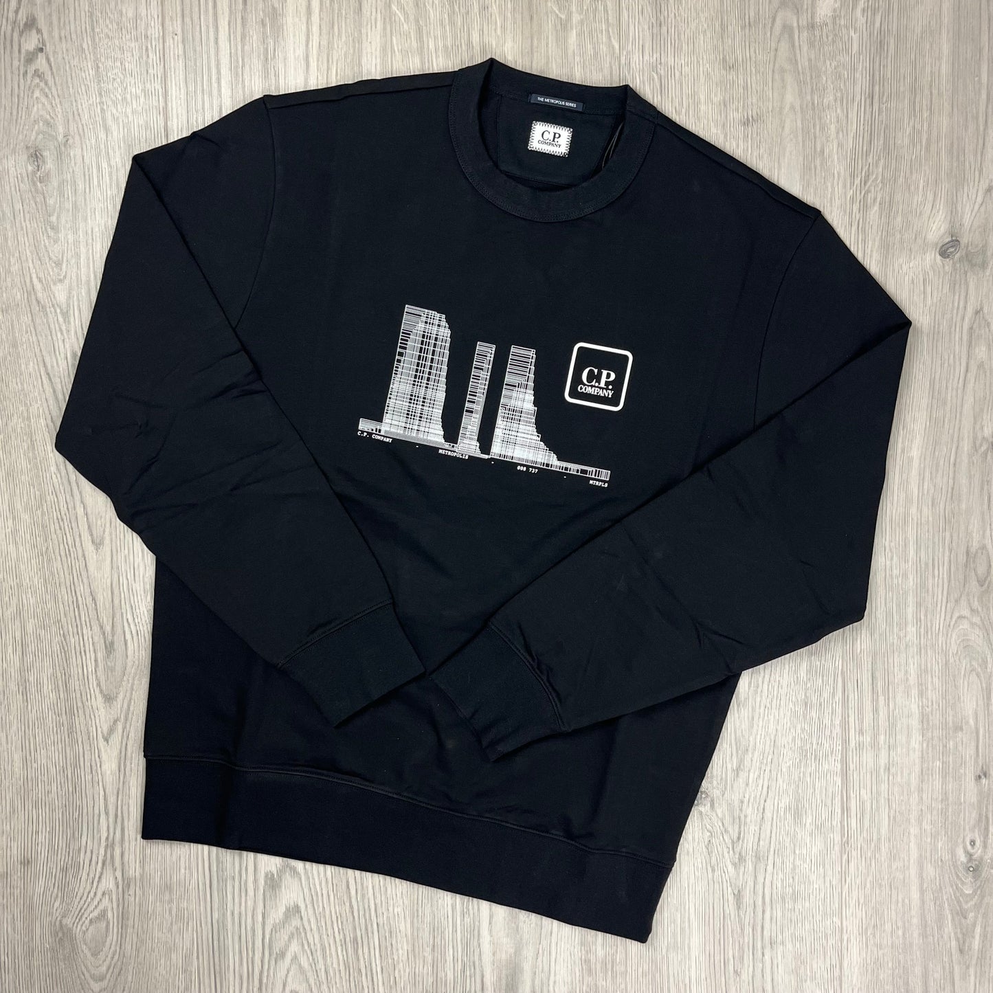 CP Company Metropolis Sweatshirt - Black