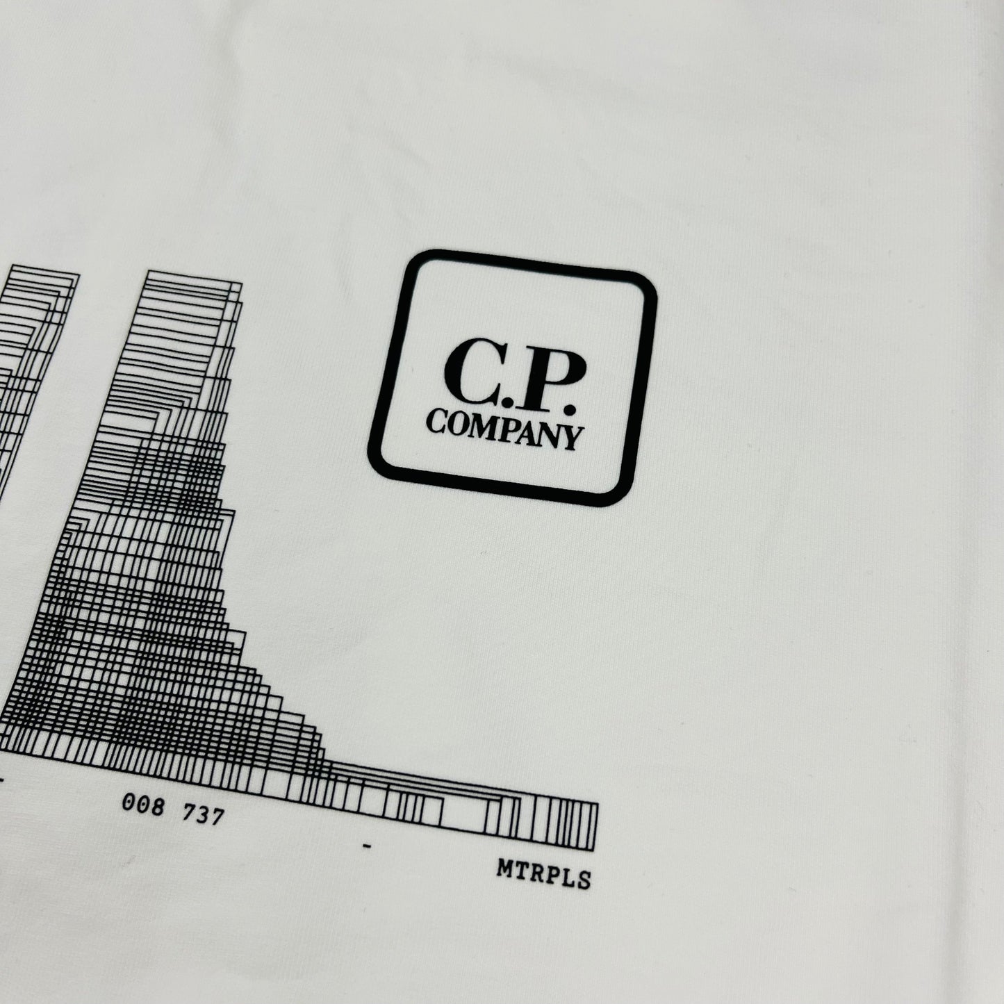 CP Company Metropolis Sweatshirt - White