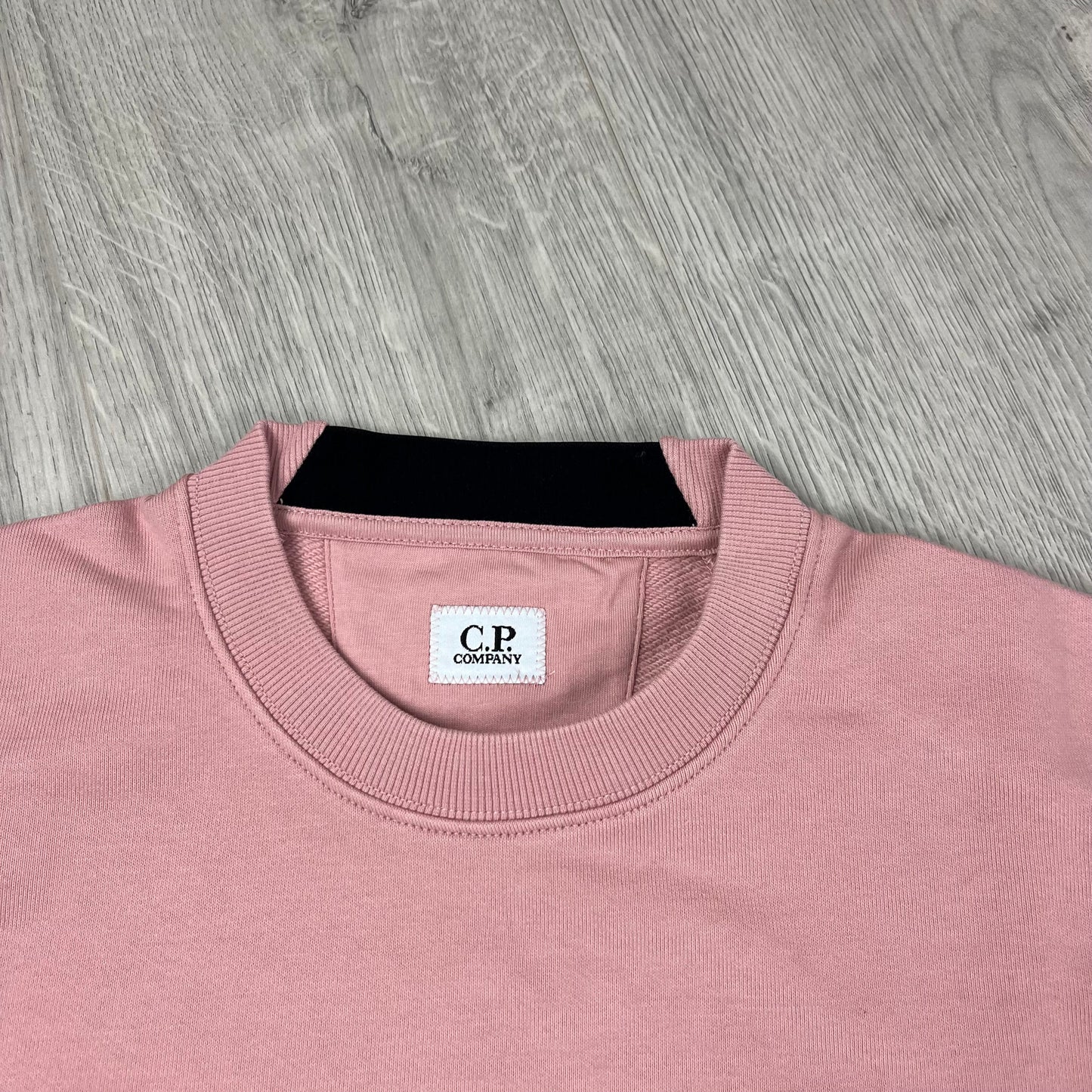 CP Company Raised Fleece Sweatshirt - Misty Rose