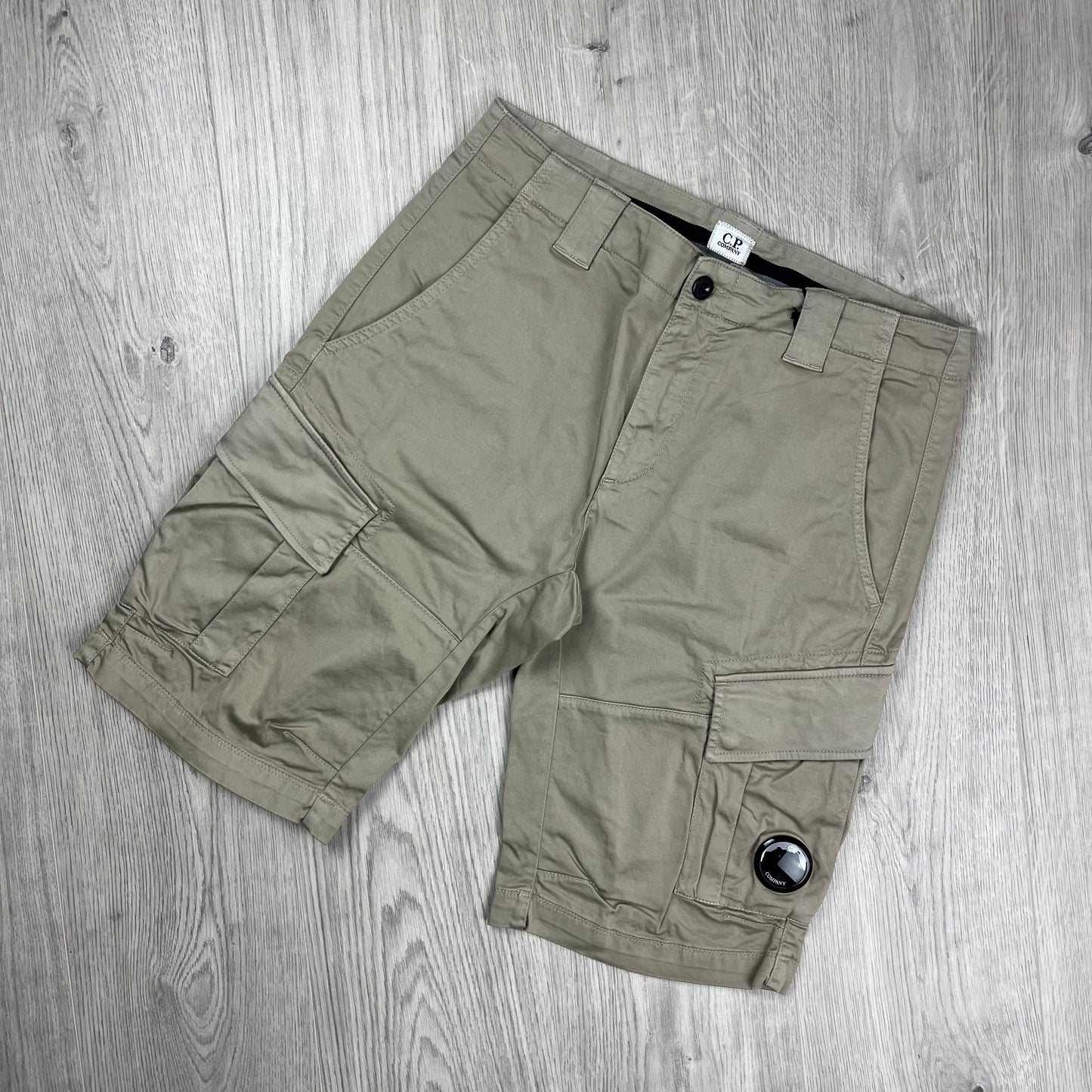 CP Company Cargo Shorts - Vintage Khaki