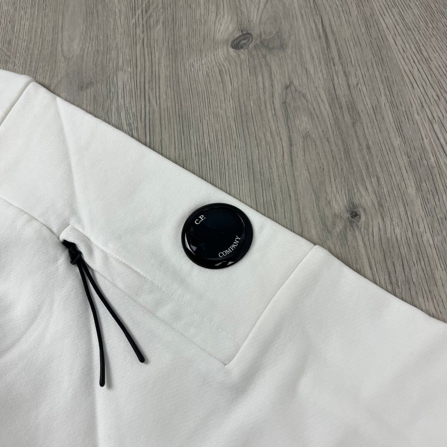 CP Company Raised Fleece Sweatshirt - White