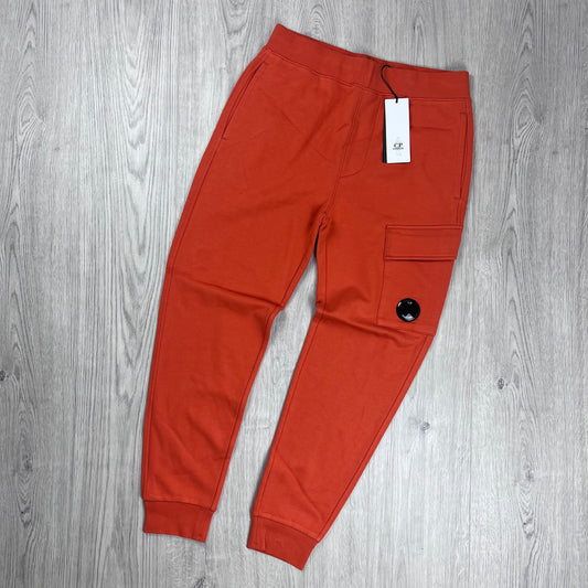 CP Company Raised Fleece Sweatpants - Pumpkin