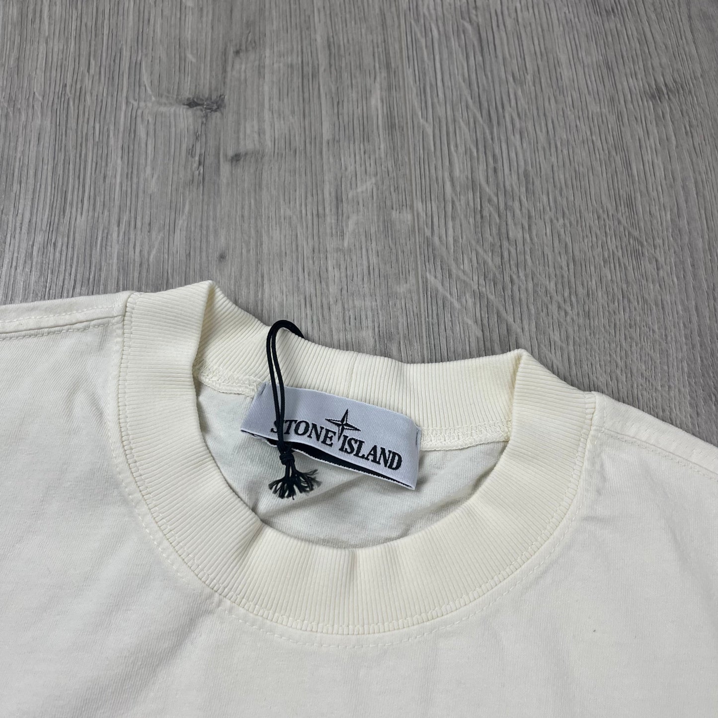 Stone Island Patch T-Shirt - Ivory