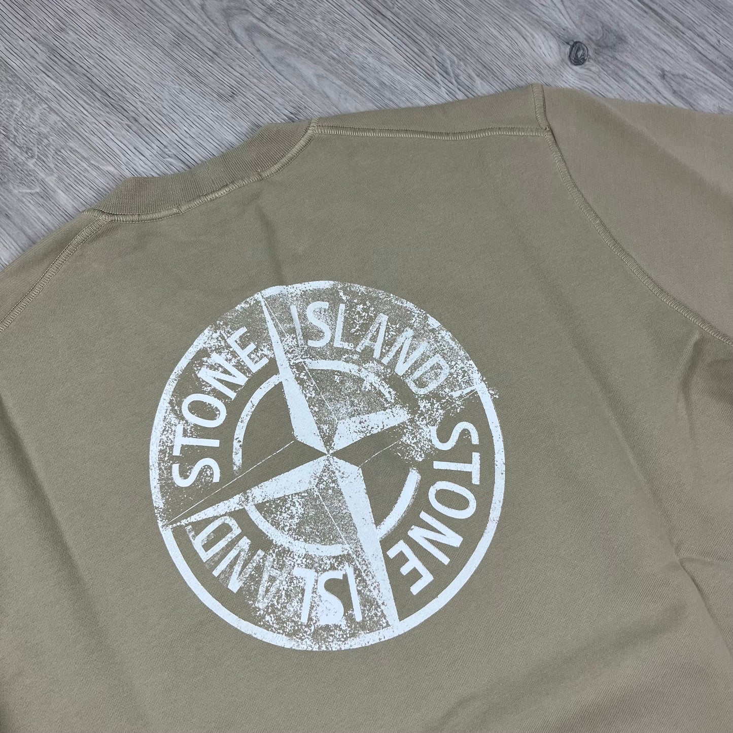 Stone Island Reflective Sweatshirt - Desert